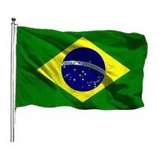 Bandera De Brasil Grande 150 X 100 Cm Mundial Super Oferta