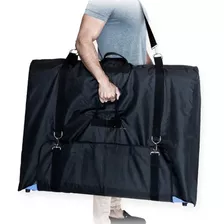 Bolsa Mochila Lona Alça Ombro Para Maca Portátil Legno 65cm