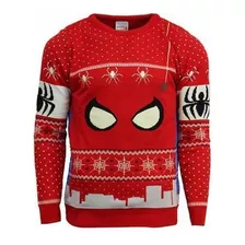 Sudadera Navideña Fullprint Spiderman 