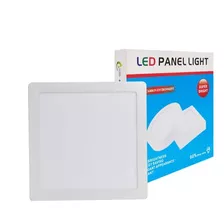 Lámpara Led Superficial Cuadrada De 12w 