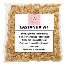 Castanha De Caju S/ Sal Torrada 1 Kg Melhor Do Brasil W1