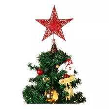 Estrella Arbol De Navidad Rojo Decoracion Navidad Adorno Navideño Decoraciones Navideñas Estrella Qatarshop Punta Arbol De Navidad Adornos Navideños 