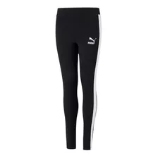 Leggings Puma Classics T7 Con Logo Ajuste Apretado De Mujer 