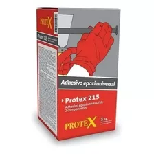 Adhesivo Epoxi Universal Anclajes Fijaciones 1 Kg Protex 215