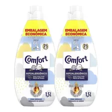 Kit 2 Amaciantes Comfort Concentrado Puro Cuidado 1,5l