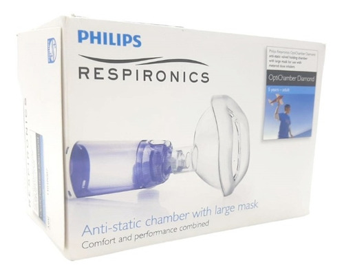 Cámara De Inhalación Aerochamber Phillips Respironics Adulto