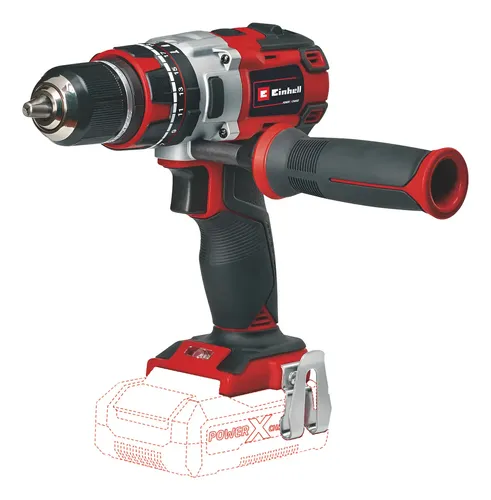 Taladro Percutor Inalambrico Einhell Tp-cd 18/80 Li-i Bl Sol Rojo