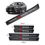 Sticker Proteccin De Estribos Toyota Yaris Hatchback Kit 4p