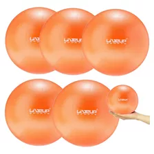 5 Bolas Overball Mini Bola Para Pilates 25cm Laranja