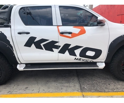Estribos Estribo Posa Pies Keko Toyota Hilux  2016-2019 Foto 8