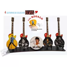 Instrumentos Guitarras Elvis Presley Mini De Colección 