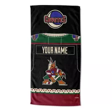 Toalla De Playa Personalizada De Nhl Arizona Coyotes, 3...