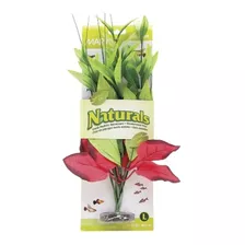 Marina Naturals Pickerel Silk Plant En Rojo Verde