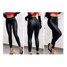 Leggins Latex De Cuerina Dama