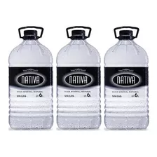 Agua Nativa Sin Gas Bidón 6 L Pack X 3 