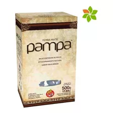 Yerba Mate Pampa Bajo Polvo X 1/2kg X 10 U Pampa - 500 G