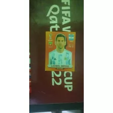 Sticker De Leonel Messi Panini Tapa Blanda 
