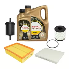 Kit 4 Filtros + Aceite 9000 5l Original Peugeot 408 2.0 N 