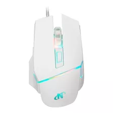 Mouse Gamer Nisuta Usb 6d 6400 Dpi Luz Rgb Ns-mog76 Gaming