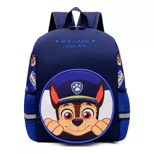 Mochila Escolar Genérica Paw Patrol Color Chase 10l