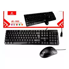 Combo Kit Teclado + Mouse Alambrico Jeqang Jk - 1905