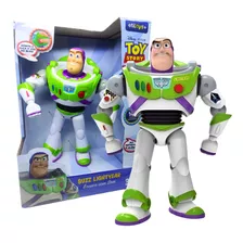 Boneco Buzz Lightyear Toy Story Original Articulado Com Som