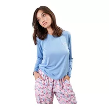 Pijama Invierno Mujer Modal Cyan Sweet Lady 2668-22