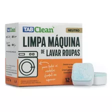 Limpa Maquina De Lavar Roupas Cx C/12 Doses Tabclean 