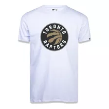 Camiseta Toronto Raptors Basic Logo Nba Branco - New Era 