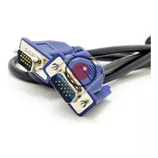 Cable Vga 1.5mts Metros Macho Filtro Monitor Proyector Pc