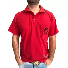 Camisa Mangalarga Marchador Vermelha Masculina M01