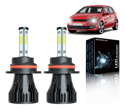 Kit De Focos Led 60000lm Para Nissan Versa March Maxima Note Nissan Versa