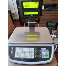 Balanza Digi Gama Media Rm60 Lcd 15kg 40g Impresora Teclado