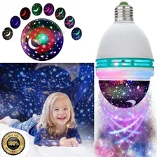 Lampara Proyector Led Rgb Giratoria Galaxia Estrellas Niños