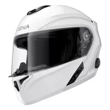 Casco Inteligente Modular De Outush (blanco Brillo, Medio)