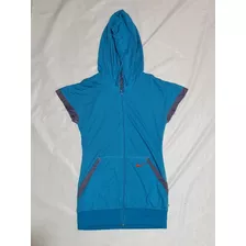 Campera Nike Mujer Reversible Turquesa