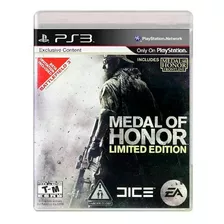 Jogo Seminovo Medal Of Honor Edição Limitada Ps3