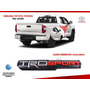 Emblema Para Tapa De Caja Toyota Tundra 4x4 Tipo Nuevo Rojo