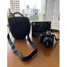  Nikon Kit D5300 + Lente 18-55mm Vr Dslr Cor Preto