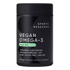 Omega-3 Aceite De Algas Vegano