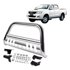 Defensa Frontal Toyota Hilux Vigo 2009-14 Acero Inoxidable