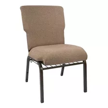 ~? Silla De Iglesia Flash Furniture Advantage Mixed Tan Disc