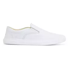 Sapatilha Slip On Iate Couro Legítimo Casual Conforto Em Gel