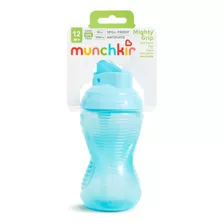 Vaso Entrenador Munchkin Pitillo Retráctil 10 Oz Azul