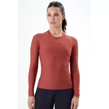 Remera Termica Mujer Admitone Riley Color Canela