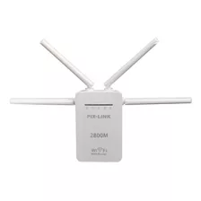 Repetidor Wireless Pixlink 2800mts 4 Antenas Bi-volt