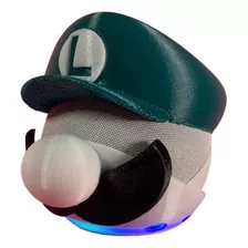 Base Soporte Para Alexa Echo Dot 4 Y 5 Mario Bros Y Luigi