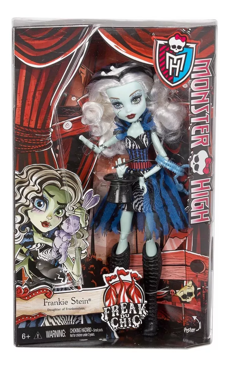 Monster High Freak Du Chic Frankie Stein Doll Nova, Lacrada