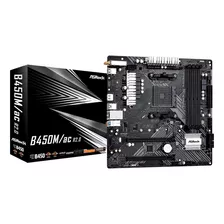 Tarjeta Madre Asrock B450m/ac R2.0 Wifi Socket Am4