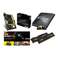 Kit Upgrade Gamer Asus Prime/ Ryzen R3 2200g/ 16g Ddr4 Hyper